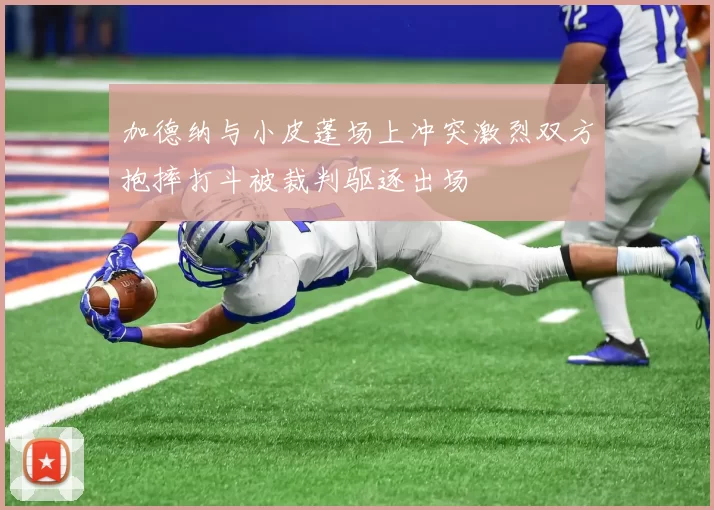 加德纳与小皮蓬场上冲突激烈双方抱摔打斗被裁判驱逐出场